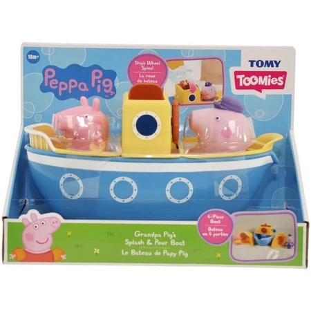 Игрушка для ванной Веселье с корабликом Пеппи, Toomies: цены и характеристики