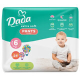 Подгузники-трусики Dada Extra Soft 6 XL (15+ кг) 28 шт