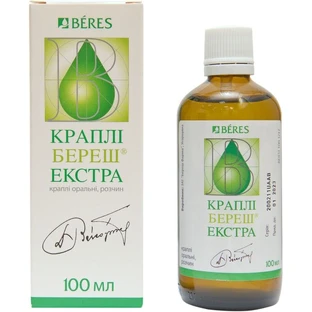 Береш Экстра капли оральные флакон, 100 мл 