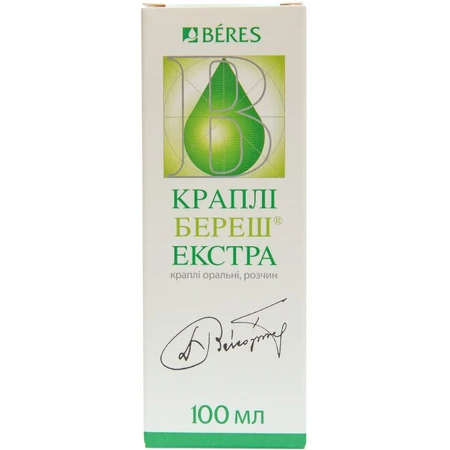 Береш Экстра капли оральные флакон, 100 мл : цены и характеристики