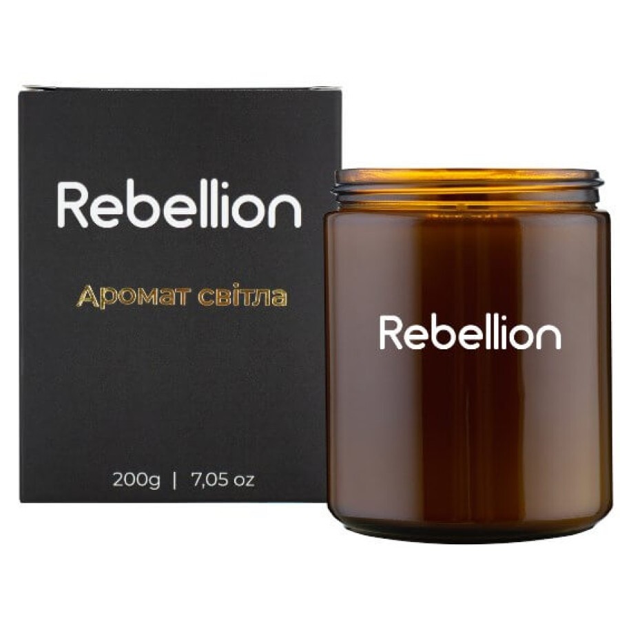 Ароматическая свеча Rebellion "Аромат света", 200 г: цены и характеристики