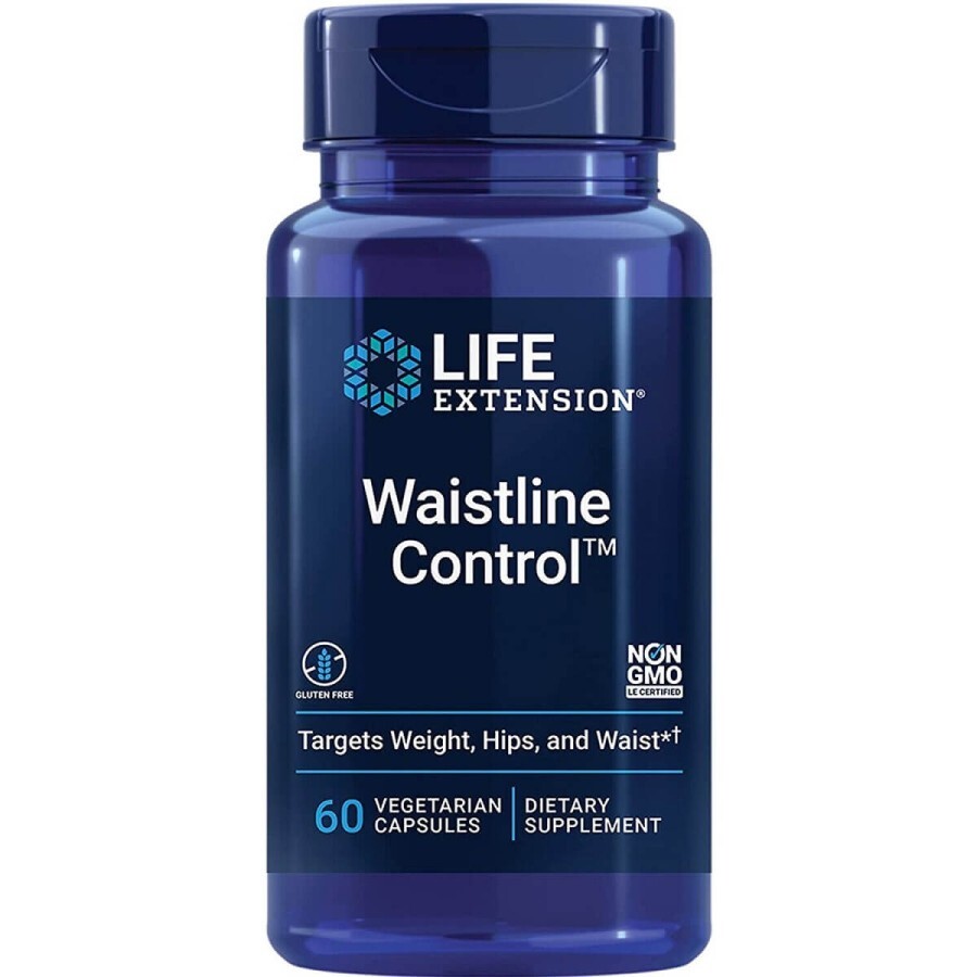 Жироспалювач, Waist-Line Control, Life Extension, 60 вегетаріанських капсул: ціни та характеристики