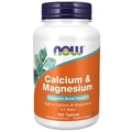 Кальций и Магний, Calcium & Magnesium 2: 1 Ratio, Now Foods, 100 таблеток