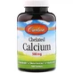 Кальций Хелат, Chelated Calcium, Carlson, 500 мг, 180 таблеток