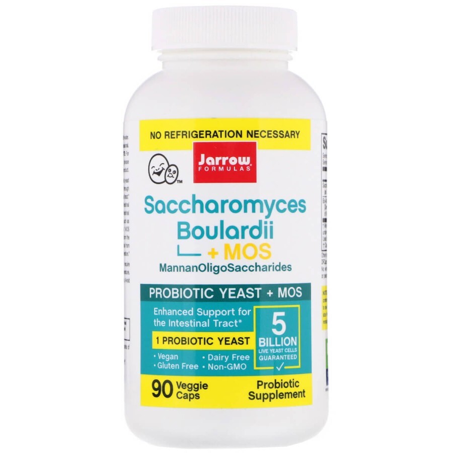 Комплекс Пробиотиков Сахаромицеты Буларди, Saccharomyces Boulardii, Jarrow Formulas, 90 капсул: цены и характеристики