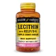 Лецитин з водоростями, вітаміном B6 та яблучним оцтом, Lecithin With Kelp/Vitamin B 6 Plus Cider Vinegar, Mason Natural, 100 гелевих капсул