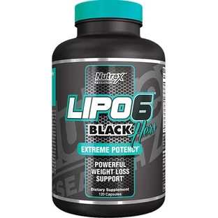 Жиросжигатель Nutrex Research Lipo-6 Black Hers Powerfull WLS для женщин, 120 капсул