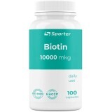 Биотин Sporter Biotin 10000 мкг капсулы, №100