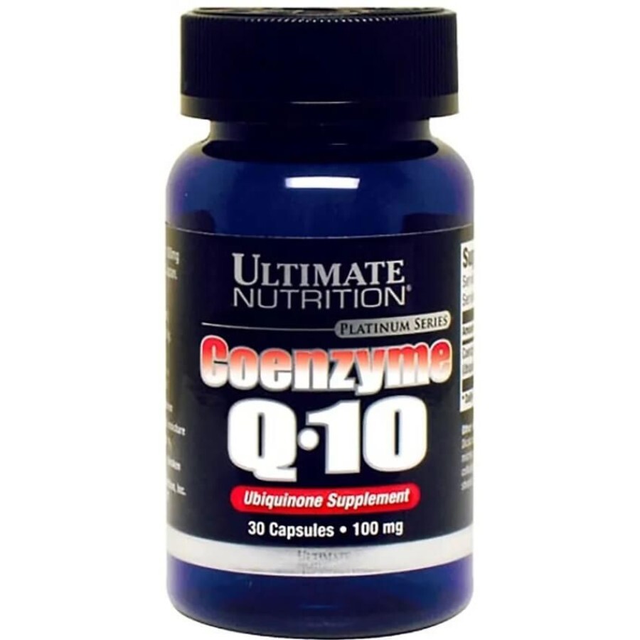 Coenzyme Q10 100 mg Ultimate Nutrition 30 капсул: цены и характеристики