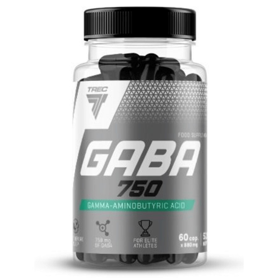 GABA 750 Trec Nutrition 60 капс: цены и характеристики