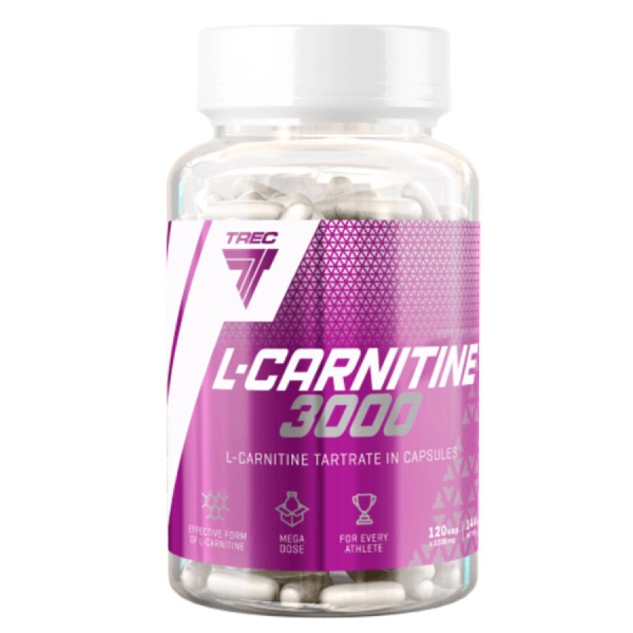 L-Карнітин L-Carnitine 3000 Trec Nutrition 60 капс: ціни та характеристики