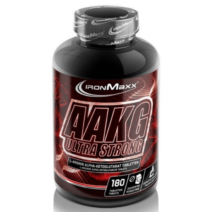 Амінокислота IronMaxx AAKG Ultra Strong, 180 таблеток: ціни та характеристики
