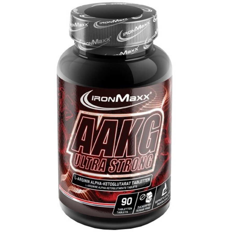 Амінокислота IronMaxx AAKG Ultra Strong, 90 таблеток: ціни та характеристики