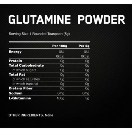 Амінокислота Optimum Nutrition Glutamine Powder, 1000 г: ціни та характеристики