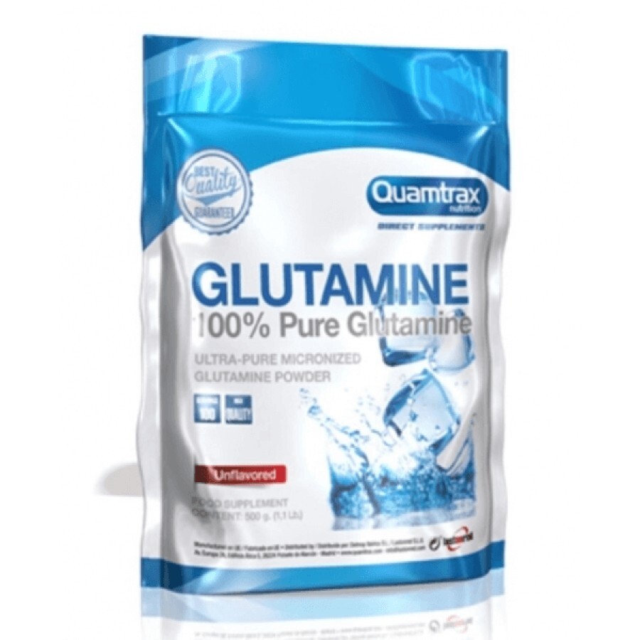 Амінокислота Quamtrax Glutamine, 500 г: ціни та характеристики