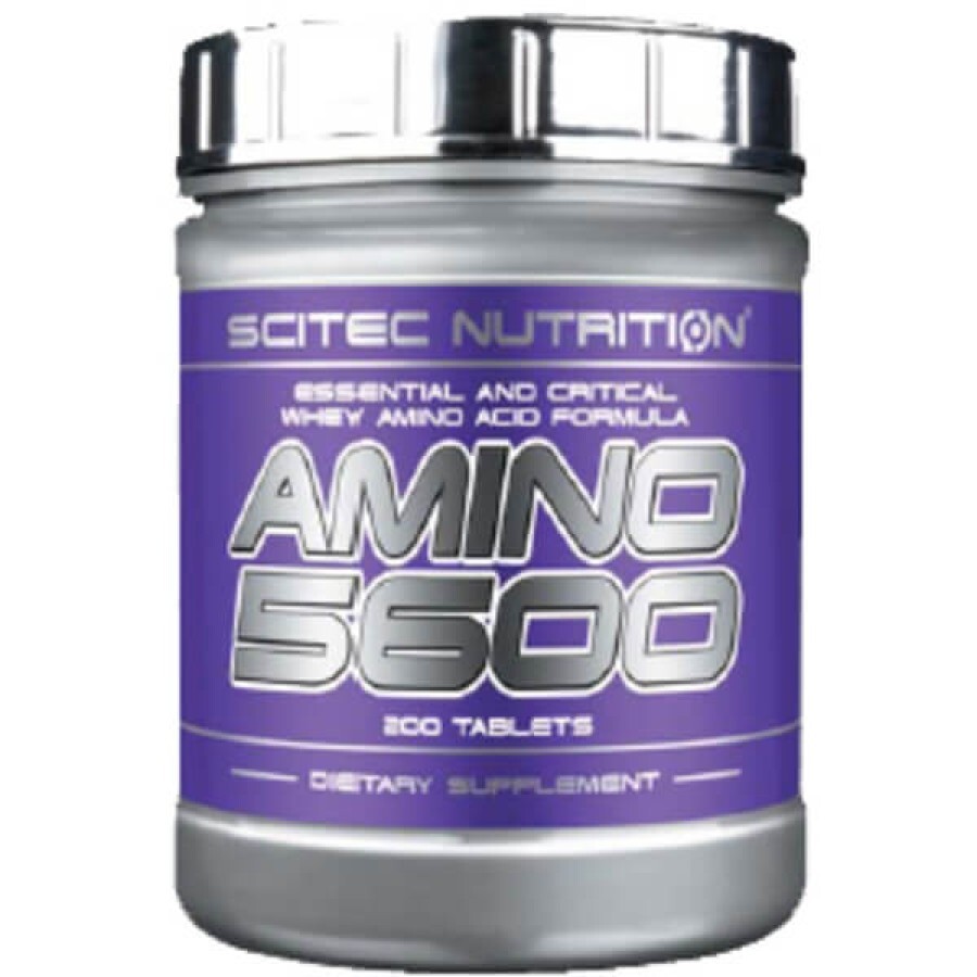 Амінокислота Scitec nutrition Amino 5600, 200 таблеток: ціни та характеристики