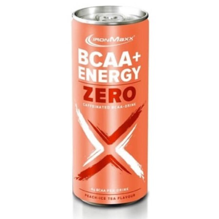 Амінокислоти IronMaxx BCAA+Energy Zero Drink Тропічний, 330 мл