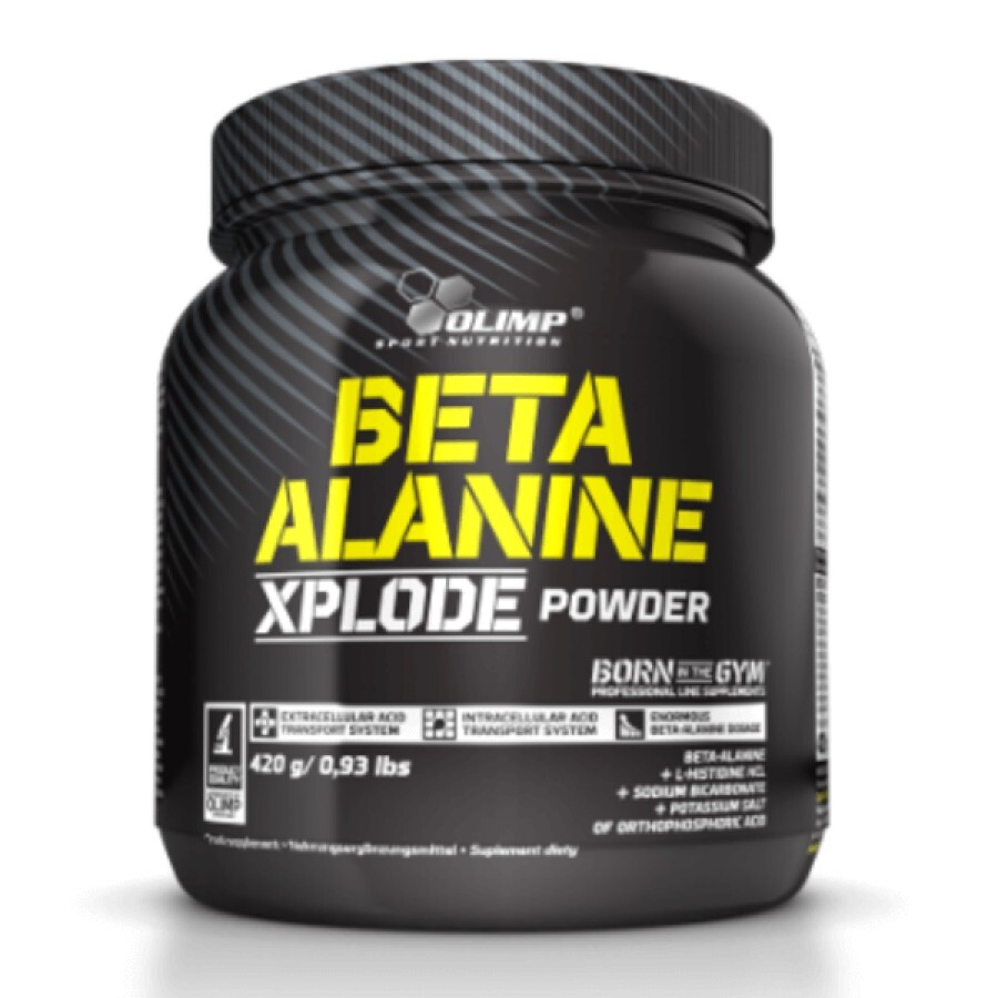 Бета-аланин для спорта Olimp Nutrition Beta-Alanin Xplode Powder Апельсин, 420 г: цены и характеристики
