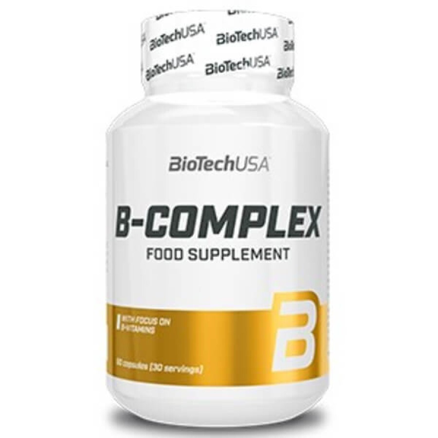 В комплекс BioTechUSA B-Complex, 60 капсул: цены и характеристики