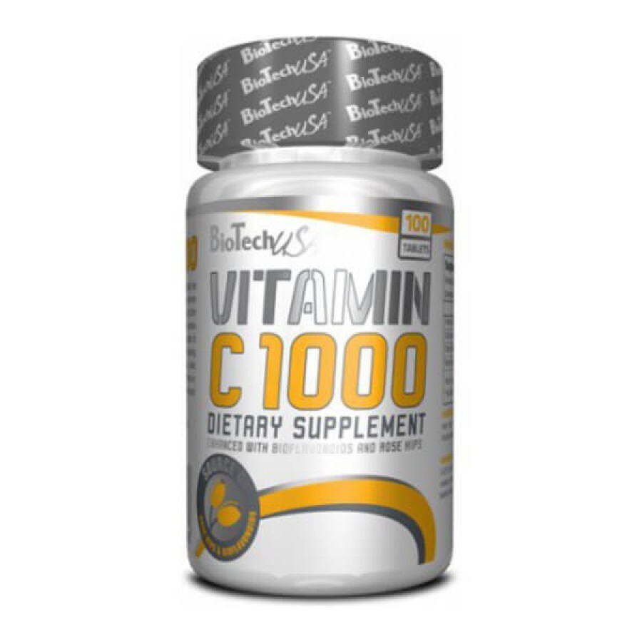 Витамин C BioTechUSA Vitamin C 1000, 30 таблеток: цены и характеристики