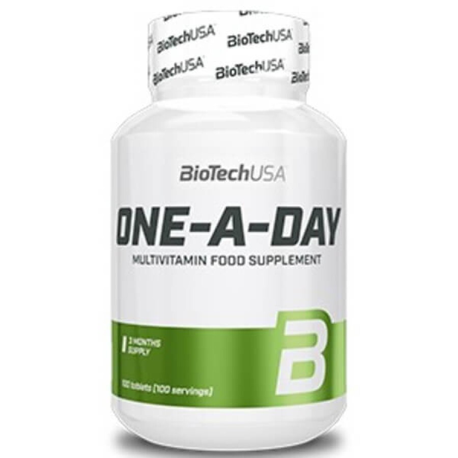 Вітамінний комплекс BioTechUSA ONE-A-DAY 100 таблеток: ціни та характеристики