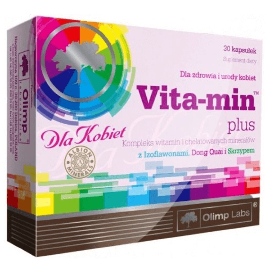Витаминно-минеральный комплекс Olimp Nutrition Vitamin for Woman, 30 капсул: цены и характеристики