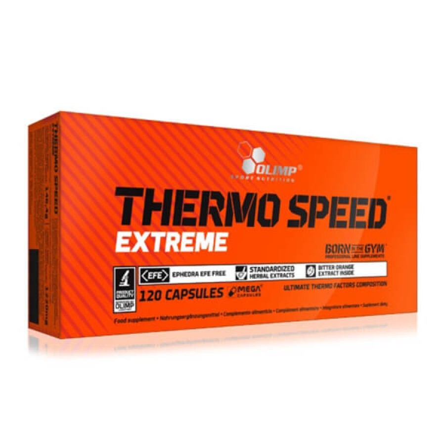 Жиросжигатель Olimp Nutrition Thermo Speed Extreme, 120 капсул: цены и характеристики