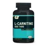 Жироспалювач Optimum Nutrition L-carnitine 500, 60 таблеток: ціни та характеристики