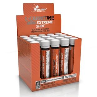 Жиросжигатель для спорта Olimp Nutrition L-Carnitine 3000 Extreme Shot ampoule Вишня, 20x25 мл