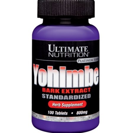 Йохимбе Yohimbe Bark Extract 800 мг Ultimate Nutrition 100 таб
