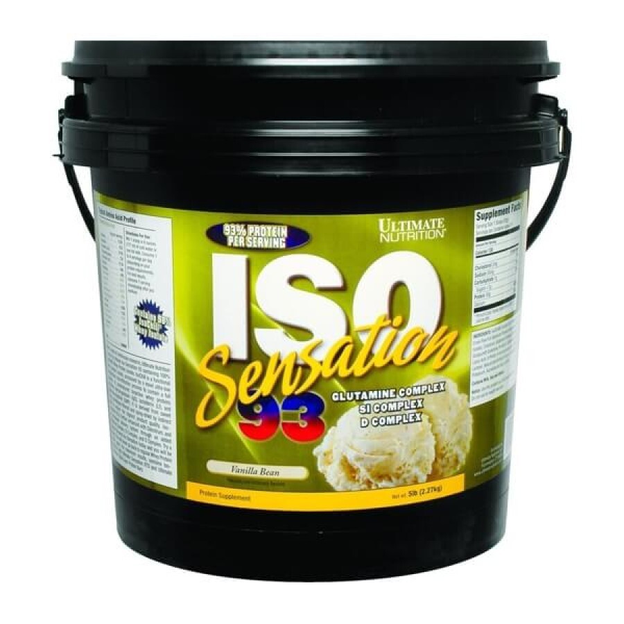 Ізолят ISO Sensation Ultimate Nutrition 910 г - banana: ціни та характеристики