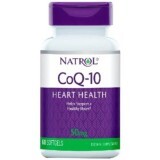 Коензим Natrol CoQ-10 50mg, 60 софтгель