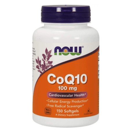 Коензим NOW CoQ10 100 мг, 150 веганських капсул