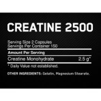 Креатин Optimum Nutrition Creatine 2500, 300 капсул: цены и характеристики