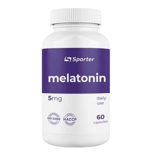 Мелатонин Sporter Melatonin 5мг, 60 капсул