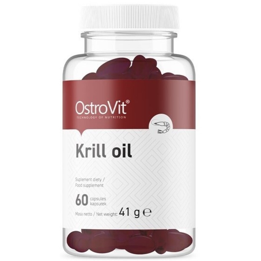 Омега 3 Ostrovit Krill Оil, 60 капсул: ціни та характеристики