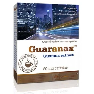 Предтренировочный комплекс Olimp Nutrition Guaranax 80мг of caffeine, 60 капсул