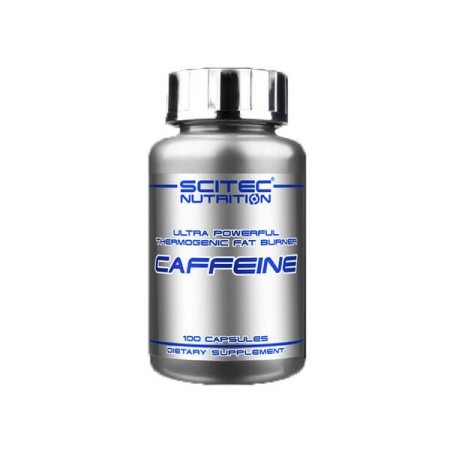 Предтренировочный комплекс Scitec nutrition Caffeine, 100 капсул