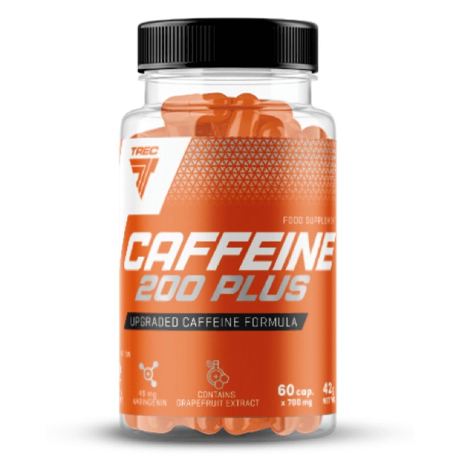 Предтренировочный комплекс Trec Caffeine 200 Plus, 60 капсул: цены и характеристики