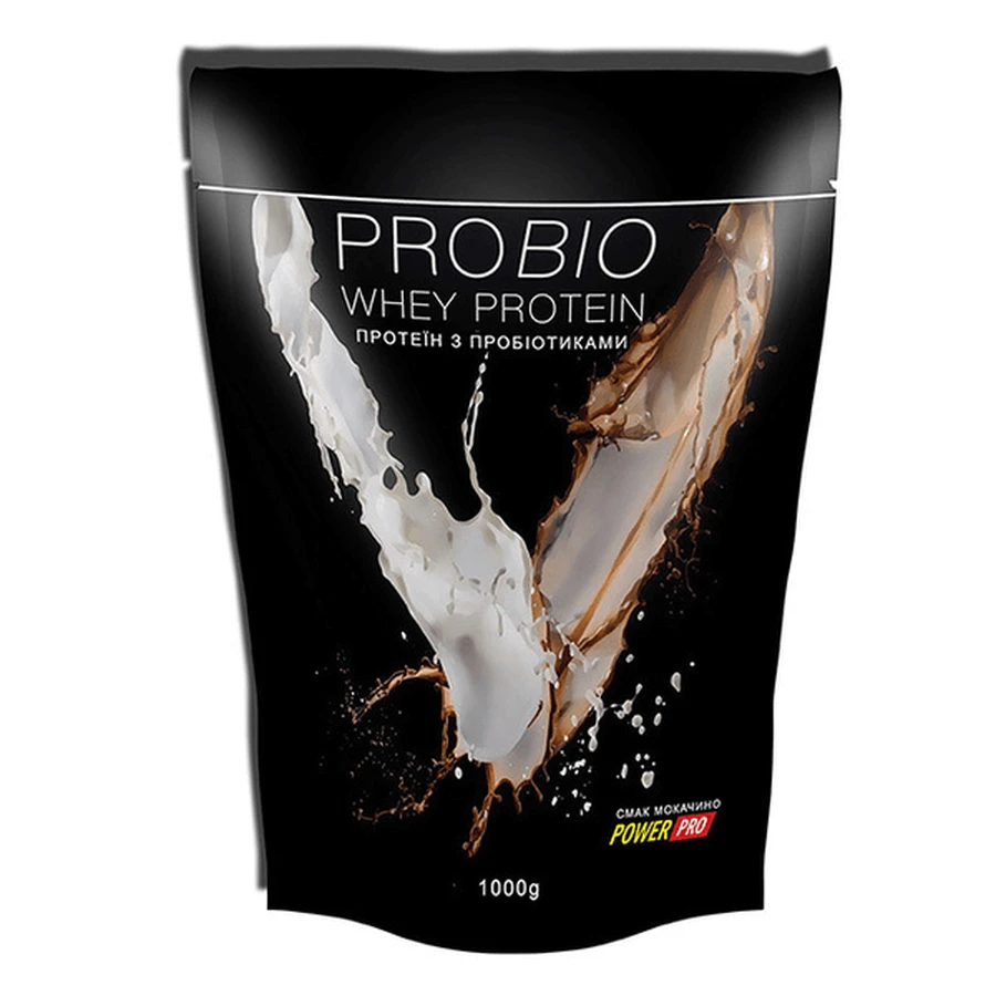Протеин Power Pro Probio Whey Protein Мокачино, 1 кг: цены и характеристики