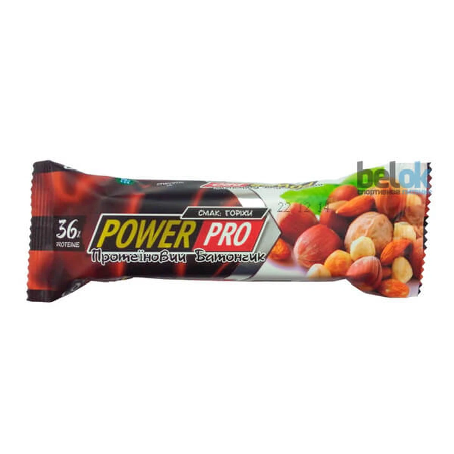 Протеиновый батончик Power Pro 36% Сlassic- Брют, 60 г (20шт/уп): цены и характеристики