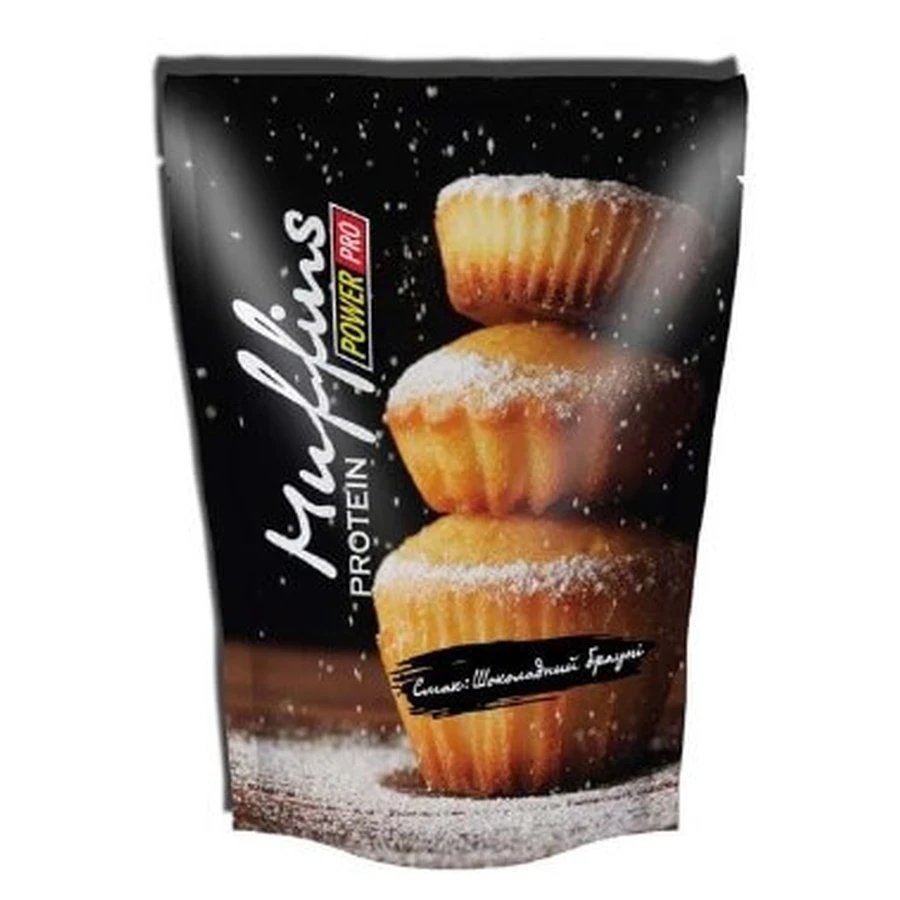 Протеиновые маффины Power Pro Muffins Protein Шоколадный брауни, 600 г: цены и характеристики