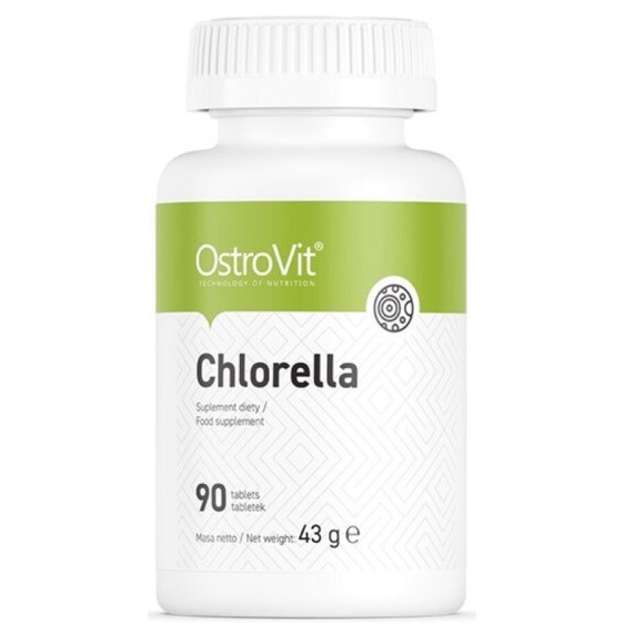 Хлорелла Ostrovit Chlorella, 90 таблеток: ціни та характеристики