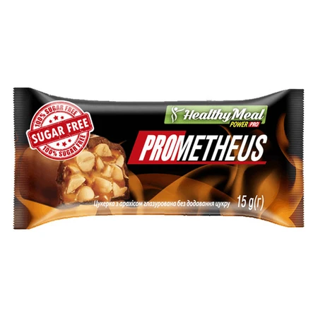 Конфеты Power Pro PROMETHEUS с арахисом глазированные без добавления сахара, 810 г: цены и характеристики