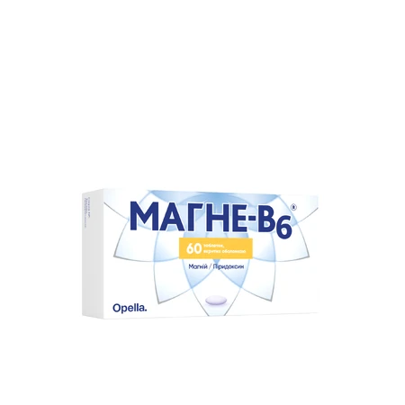 Магне-В6 таблетки, покрытые оболочкой, №60 : цены и характеристики