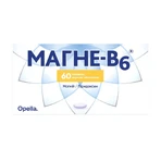 Магне-В6 таблетки, покрытые оболочкой, №60 : цены и характеристики