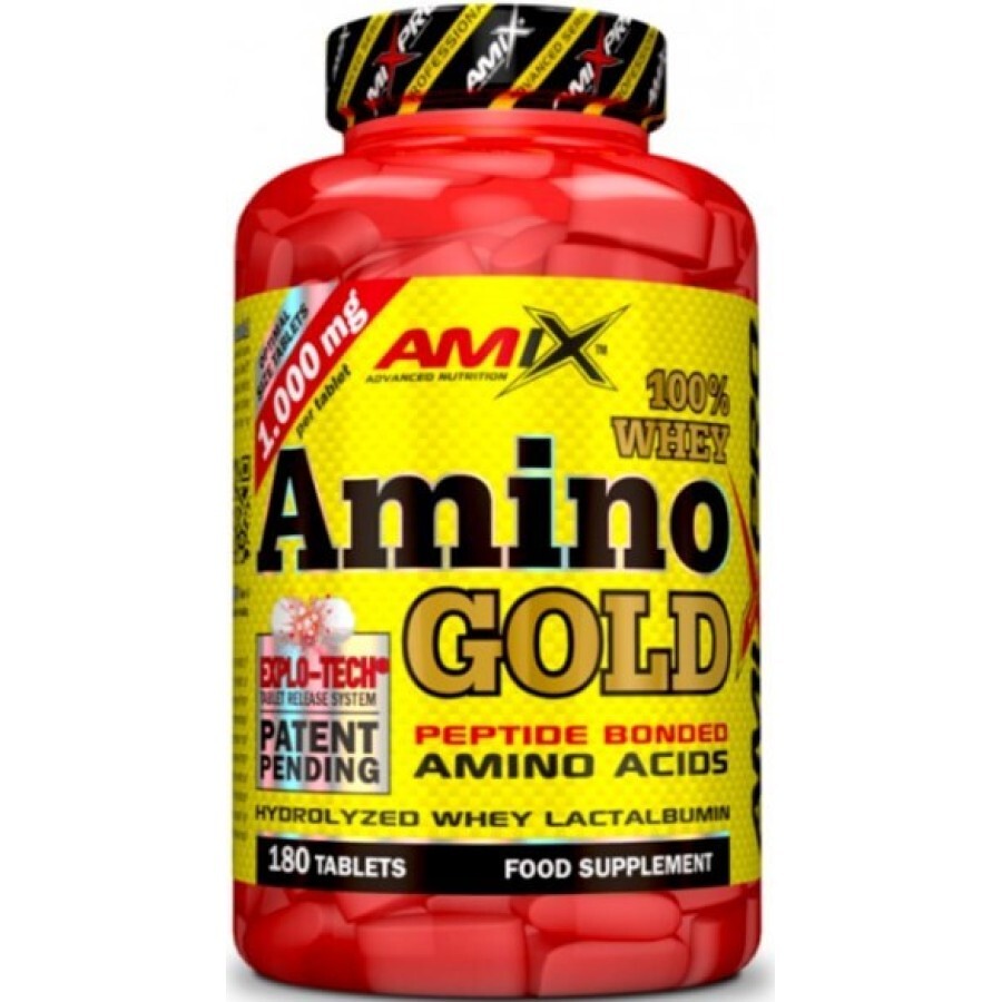 Аминокислота Amix AmixPrо Amino Whey Gold,180 таблеток: цены и характеристики