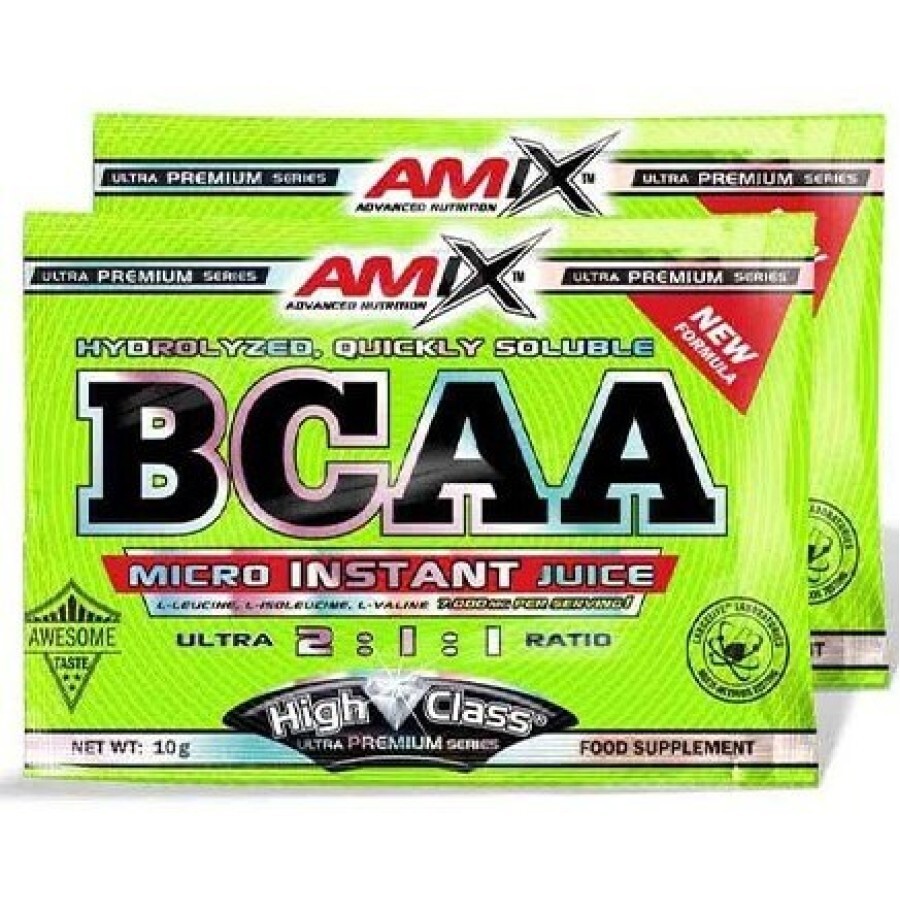 Аминокислота Amix BCAA Micro Instant Juice Fruit punch, 10 г: цены и характеристики