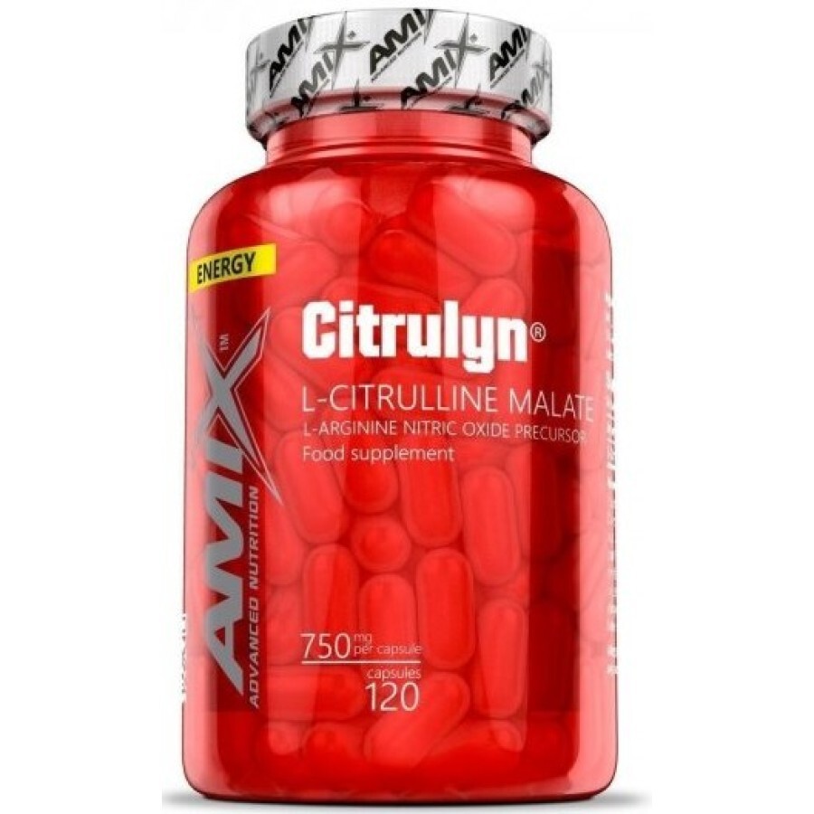 Аминокислота Amix Nutrition CitruLyn 750 мг, 120 капсул: цены и характеристики