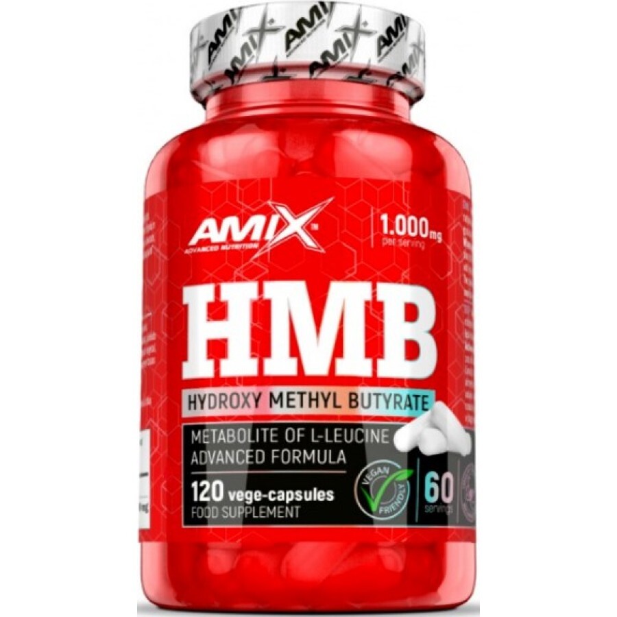 Амінокислота Amix Nutrition HMB, 120 веганських капсул: ціни та характеристики